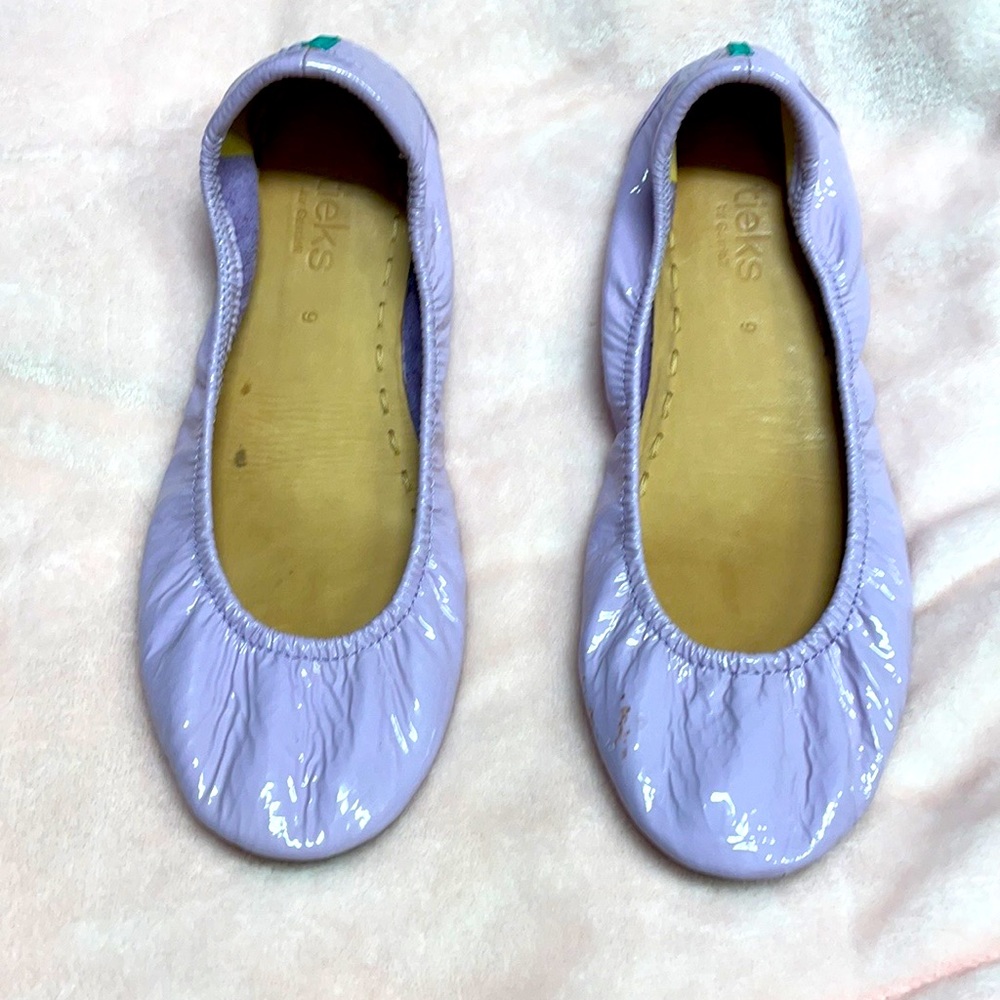 Tieks size 9 lavender patent